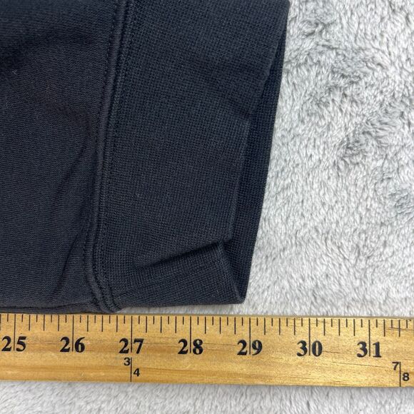 Nike Sportswear Jogger Pants Womens Medium Black Swoosh Fleece Lined Drawstring - Picture 11 of 12